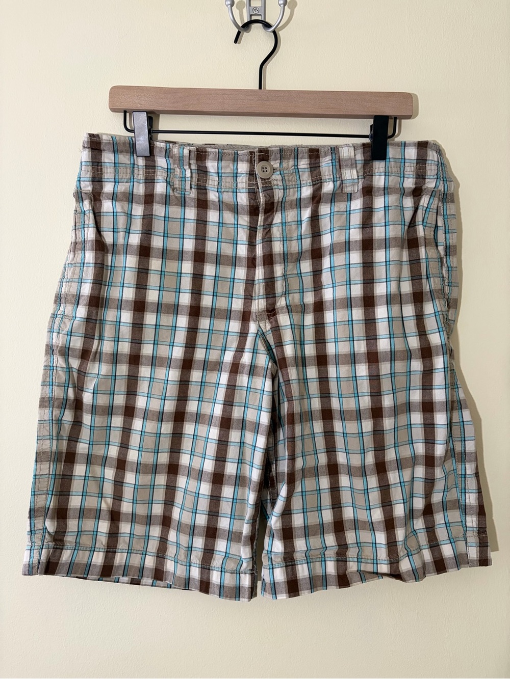 Y2K Mossimo Supply Plaid Shorts